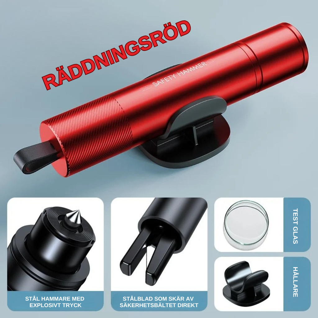 Nordic Car Escape - Nödhammaren som kan rädda liv.